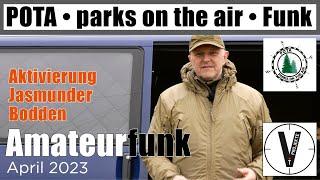 POTA • parks on the air • Aktivierung Jasmunder Bodden • Amateurfunk