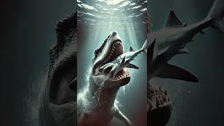 T-Rex vs Mosasaurus vs Wild Creatures (Kraken, Elephant, Nile Crocodile, Lion)