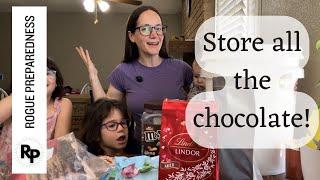 How to Store Chocolate for Long Term Food Storage