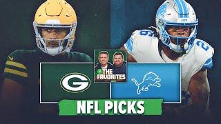 Green Bay Packers vs Detroit Lions BEST BETS! NFL Picks & Predictions | The Favorites Podcast