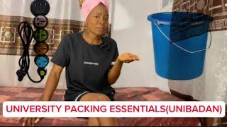 University of Ibadan packing essentials