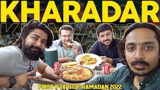 First Iftari Vlog Of Ramadan 2022 | Kharadar Food Street | Chaarana