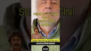 Ferdi Tayfur’un Oğlu Sessizliğini Bozdu #ferditayfur #miras #magazin #keşfet
