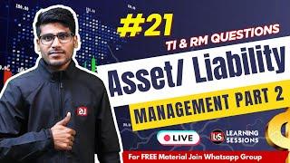IIBF TIRM Live | Asset Liability Management Part 2 | Most Expected ALM Questions for Exam