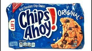 Chips AHOY Cookies Unwrapping