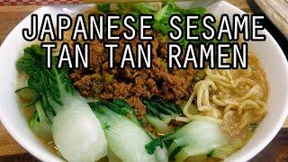 Woo Can Cook | Japanese Sesame "Tan Tan" Ramen