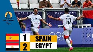 Spain vs Egypt (1-2) | All Goals & Extended Highlights | Paris Olympics 2024