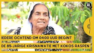 85-jarige Surinaamse Krishnawatie Badloe wil zoveel mogelijk zelf doen | Iedereen Verlicht