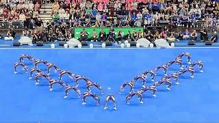 NU PEP SQUAD 2024 (CHAMPION) | FULL ROUTINE  (UPPER BOX VIEW) UAAP CHEERDANCE COMPETITION #UAAP2024