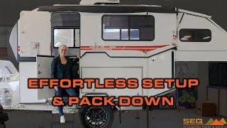 Effortless Setup & Pack Down of the Kimberley Karavan Eco Suite | Perfect for All Campers!