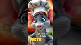 Remy Ratatouille Facts #shorts #disney #facts #animation