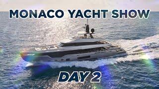 MONACO YACHT SHOW DAY 2 - THE AMAZING AZIMUT TRIDECK!!!