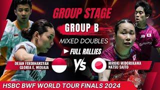 Ferdinansyah/Widjaja (INA) vs Midorikawa/Saito (JPN) - Group B | HSBC BWF World Tour Finals 2024