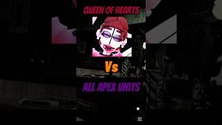 Queen of Hearts Vs All apex units in Fntd #fnaf #fntd #shorts #viral #roblox