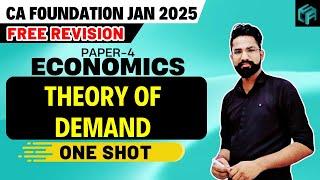 Lecture 1 | Economics Revision Series | CA Foundation Jan 2025 Attempt | CSA |