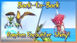 Back-to-Back Random Encounter Shiny Pokémon! | Pokémon Scarlet 7 Violet XcZachX20 Stream Highlights