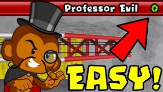 Easily Beat the NEW Professor Evil Challenge... (Bloons TD Battles)