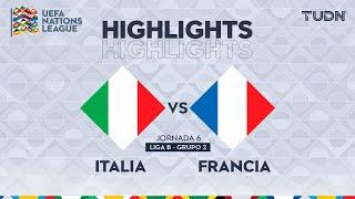 HIGHLIGHTS - Italia vs Francia | UEFA Nations League 2024 | TUDN