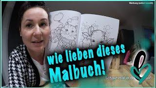 Malbuch Empfehlung | beginnt der Nestbautrieb ? | LUMELOWU