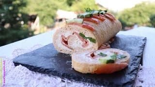 Smoked salmon roll |  Dana TV