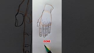 This Finger Drawing Will Blow Your Mind! ️ #Shorts #art #foryou #shorts #drawing #easy #howtodraw