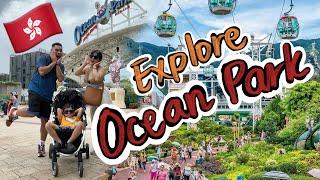 Explore OCEAN PARK in HONG KONG ( Better than DISNEY? )  | Kris Lumagui