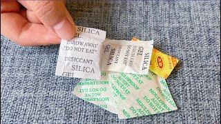 Desiccant  Life Hacks ， HOW TO USE WHAT YOU USUALLY THROW OUT