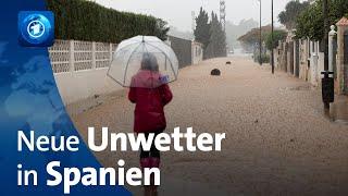 Erneut Hochwasser in Spanien