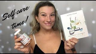 SKINCARE WITH ME! LYMPHATIC FACE MASSAGE, SKINCARE,  FACE MASK, ETC