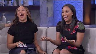 Tia Mowry-Hardrict Stops by 'The Real'!