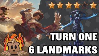 Six Landmarks Turn One | Six Star Taliyah vs Lissandra | Path of Champions