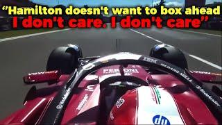Chaotic Team Radio between Leclerc and Brayn after the Safety Car for the Pit Stop ImolaGP 2025