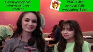 Game Shakers' Cree Cicchino Interview - Alexisjoyvipaccess -  PMG Gift-wrapping Event