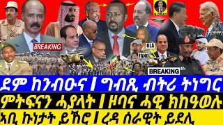 @gDrar Sep25 ደም ክንብዑና I ግብጺ ትነግር I ኣቢ ይኸሮ I Evil Agenda Against Eritrea? Egypt-Eritrea Alliance