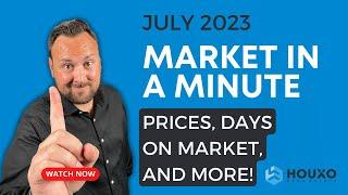 July 2023 Utah Real Estate Market in a Minute: Prices, Days on Market, and More!