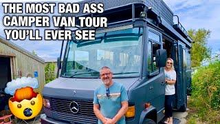 The most Mind Blowing VAN TOUR you have ever seen Mercedes Vario Campervan Conversion