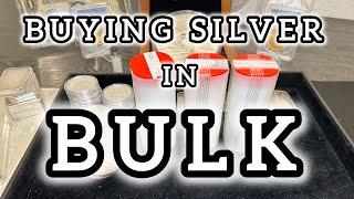 The SAVINGS of buying silver in bulk