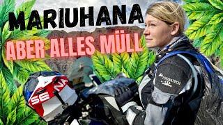 MARIUHANA aber alles MÜLL‼️Mittelfinger + Meer | Motorradreise Marokko