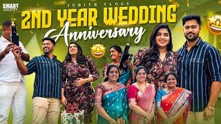 |మా 2nd Year Wedding Anniversary CelebrationsVlog with Family|అమ్మవారి గుడికి వెళ్ళాము|Juhith||