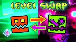 Geometry Dash LEVEL SWAP (with Technical)