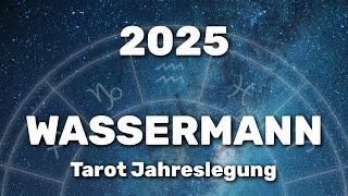 Wassermann 2025 - Deine Eigenmotivation entfachen -Tarot Horoskop Orakel Zukunft Jahreslegung