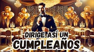 Como ANIMAR Una CEREMONIA de CUMPLEAÑOS | PASO A PASO | FRASES prte 2 