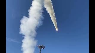 Russian Navy action group precision missiles were launched in Mediterranean Sea