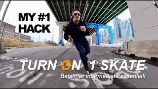 #1 Hack For Turns On 1 Skate. It Works Instantly!