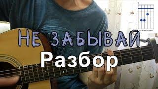 Как играть Тайна Коко - НЕ ЗАБЫВАЙ на гитаре (Разбор, Аккорды от Laki)