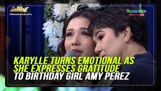 Karylle turns emotional as she expresses gratitude to birthday girl Amy Perez | ABS-CBN News