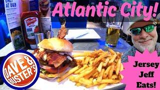  Jersey Jeff Eats | Dave & Buster's Atlantic City It's All Fun & Games But How's The Food? #foodie