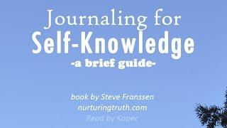 Journaling for Self Knowledge - Steve Franssen (Audiobook)