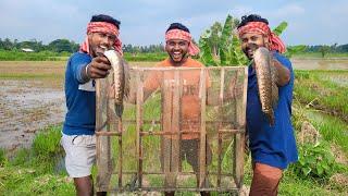 গোন মুখে আটন পেতে ভালোই চিংড়ি মাছ পেলাম সাথে জোড়াসোল@SundarbanNaturalVlog-kp1ww