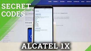 Secret Codes on ALCATEL 1X – Testing Menu & Hidden Options